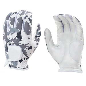 Breathable Full Finger Golf <b>Gloves</b> Green White Non-Slip <b>Moisture</b> Wicking Unisex Sports <b>Gloves</b> - Product Image 5
