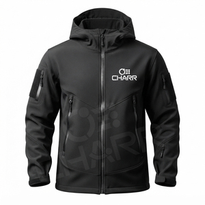 Veste Softshell à Capuche Tendance 2026 pour Homme – Imperméable, Coupe-Vent, Performance Extérieure – Prix de Gros OEM Personnalisé - Product Image 1