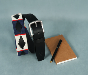 Cinturón Deportivo de Cuero de Primera Calidad para Hombre, Ecuestre, Polo, con Hebilla de Pin y Bordado, Accesorios para Montar a Caballo - Product Image 5