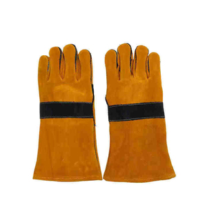 Leather BBQ <b>Gloves</b> Heat Resistant Cut Resistant <b>Cooking</b> <b>Gloves</b> Bulk BBQ Leather <b>Gloves</b> <b>Cooking</b> Grill <b>Gloves</b> - Product Image 2