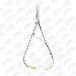 Portaagujas Manual de Acero de Alta Calidad para Instrumentos Dentales de Ortodoncia y Cirugía - Product Image 1