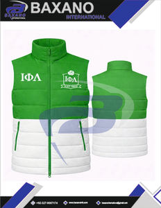 Chaleco Acolchado Premium de la Hermandad Iota Phi Lambda, Chaleco Acolchado de Alta Calidad, Chaleco Acolchado para Mujer - Product Image 4