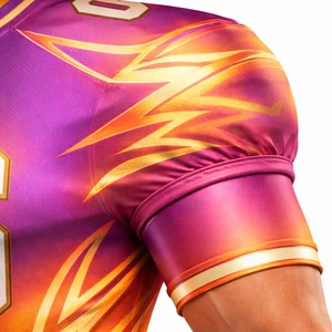 Uniforme de Fútbol Americano Fresh Drop, Diseño Moderno 2026, Sublimación en Degradado, Uniforme de Fútbol Americano para Club Universitario - Product Image 4