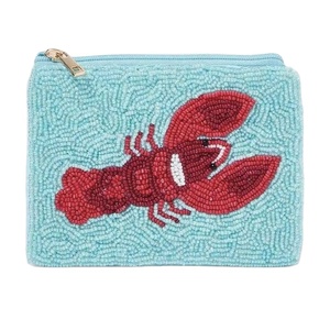 Monedero de Lujo Hecho a Mano con Cuentas de Semillas, Hermosas Artesanías Bordadas, Colores Vibrantes para Complementar tu Atuendo - Product Image 1