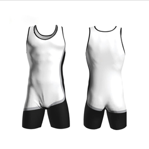 Combinaisons de lutte personnalisées, imprimées par transfert thermique, extensibles, à séchage rapide, respirantes, vêtements de sport professionnels - Product Image 3