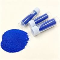 Peptida Tembaga Biru 99% GHK-Cu Kemurnian Tinggi Bahan Baku Kosmetik Bubuk Larut Air C14H21CuN6O6 CAS 89030955 Kemasan 1g Berkualitas