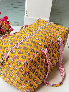 กระเป๋าผ้าฝ้ายขนาดใหญ่แบบมีสายสะพายไหล่, กระเป๋าช้อปปิ้งชายหาดสไตล์โบฮีเมียนสำหรับผู้หญิง, กระเป๋าถือสำหรับผู้หญิง - Product Image 3