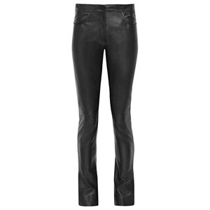 2025 Brand New Customize100% Genuine Leather Lambskin Pant Leather Trouser for Women Breathable High Quality Women Leather Pants - Product Image 4