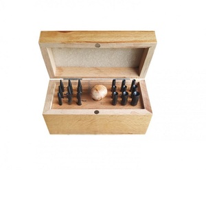 High Quality Bezel Setting Box 18 Punches use for jewellery making <b>tool</b> whole sale lowest price best product for jewellery - Product Image 2