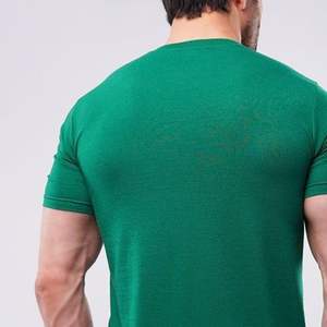 Camisetas Personalizadas de Algodón 100% Tejido para Hombre, Estilo Urbano y Deportivo, Corte Regular, Bordadas, de Verano, Fabricante OEM ODM, Secado Rápido - Product Image 5