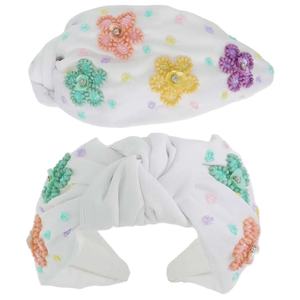 Luxe élégant fait à la main Hop lapin de Pâques bandeau de cheveux nouveau Design beau choix de mode pour les filles fantaisie perlé mariages - Product Image 5