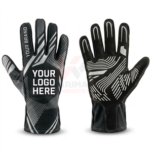 Gants de simulation de course personnalisés avec coutures extérieures, équipement de course respirant, fournisseur OEM pour marques de distributeurs et importateurs - Product Image 1