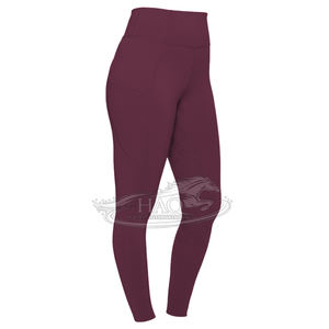 Vêtements d'équitation pour femmes, leggings d'équitation à taille haute en silicone, pantalons de monte, culottes d'équitation - Product Image 1