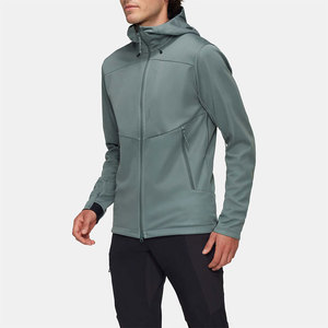 Customized <b>Men's</b> Softshell Zip up <b>Jackets</b> Thicker Winter Warm Outdoor Working wear Waterproof Soft Shell <b>Jackets</b> - Product Image 4