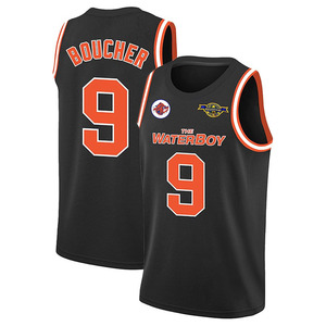 Camiseta de Baloncesto de los 90 para Fiesta, Bobby Boucher # Camiseta de baloncesto de la película The Waterboy de Sandler, edición del 50 aniversario - Product Image 1