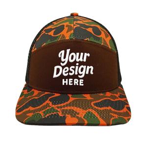 Casquettes de camionneur Hunting Vibe, fabricant, logo personnalisé, motif camouflage, design respirant en maille, casquettes pour activités de plein air, promotion de la marque - Product Image 1