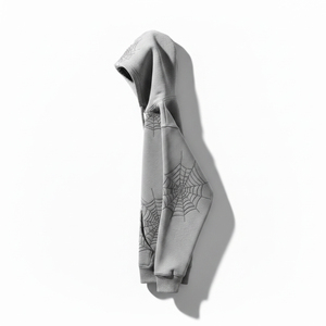 Sudadera con Capucha Personalizada con Estampado Puff Número de Ángel 555555, Sudadera de Forro Polar Grueso para Hombre, Ropa Deportiva al por Mayor de Fábrica - Product Image 1