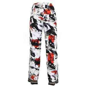 Pantalons de ski pour hommes personnalisés, chauds, coupe-vent et respirants, surdimensionnés, design imprimé par sublimation, style streetwear - Product Image 2