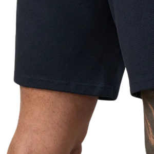 Mens <b>Navy</b> Blue Casual Sports Shorts Athletic Workout Running Lightweight Breathable Summer Activewear Daily 100% Cotton Solid - Product Image 3