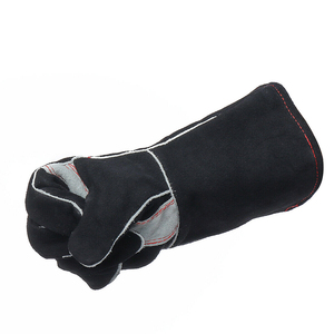 Guantes de Cuero de Alta Calidad para Soldadores, Guantes de Trabajo de Exportación, Guantes de Cuero de Protección Resistentes al Fuego Personalizados de Alta Calidad para Hombre - Product Image 4