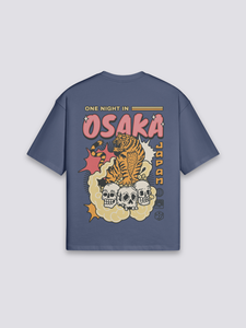 <b>Japanese</b> Osaka T-Shirt Breathable Summer Water-Wash Pure Cotton Fashion Brand Half-Sleeve T-Shirts - Product Image 6