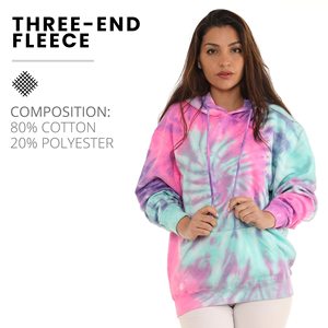 Pakistan Manufacturer Custom <b>Tie</b> <b>Dye</b> Hoodie Sublimation Pullover Hoodies Bulk Supply Unisex Casual <b>Sweatshirt</b> Spring Wear - Product Image 6