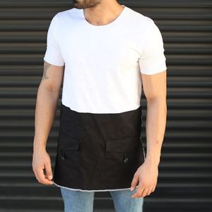 Camiseta de algodón transpirable ecológica de manga corta de talla grande para hombre de último estilo de moda con logotipo personalizado para verano - Product Image 4