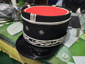 Nouvelle casquette/visière allemande de haute qualité, reproduction personnalisée en gros pour les reconstitutions et les collectionneurs d'articles militaires - Product Image 6