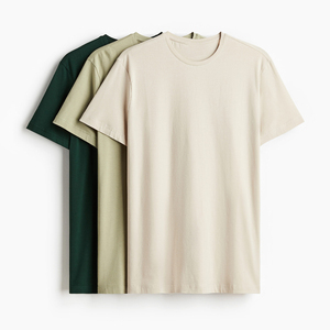 เสื้อยืดผู้ชายคุณภาพสูง ผ้าฝ้าย 100% เป็นมิตรกับสิ่งแวดล้อม ระบายอากาศได้ดี แห้งเร็ว ปรับแต่งโลโก้ได้ รุ่นใหม่ สีชาร์โคล คอกลม - Product Image 2