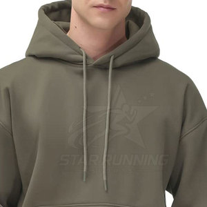 Sweat à capuche décontracté pour homme en coton 100 %, design personnalisé, léger, respirant, de haute qualité, teint uni, prix abordable - Product Image 6