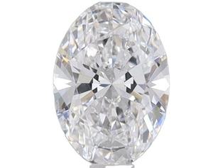 Diamant blanc de luxe coupe unique 0.70 carats D couleur blanche VS1 clarté forme ovale diamants CVD en vrac aux prix de gros OEM en vrac - Product Image 3
