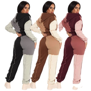 Cotton <b>Jogger</b> <b>Sets</b> Women Thick Woman Jog Suit Track Suit Sports <b>Matching</b> Sweat <b>Set</b> Thick Material 2Pc Winter <b>Set</b> 2025 - Product Image 1