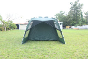 เต็นท์ครอบครัว Sunrex 340 camptown สำหรับตั้งแคมป์กลางแจ้ง ที่พักพิงฉุกเฉิน ที่พักอาศัย เต็นท์สำหรับทุกฤดู แกลมปิ้ง ติดตั้งง่าย รวดเร็ว เหมาะสำหรับตกปลาและปิกนิก - Product Image 4