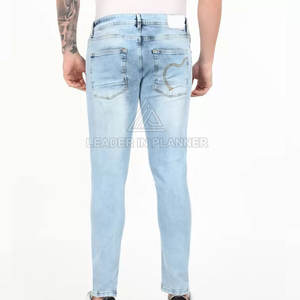 Diseño de logotipo personalizado, pantalones vaqueros de secado rápido, hechos en Pakistán, pantalones vaqueros de bajo precio en venta - Product Image 3
