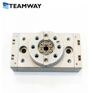 Actionneur rotatif série TEAMWAY RTB RTB-50-SD2-A2, type crémaillère, cylindre rotatif, table pivotante pneumatique - Product Image 3