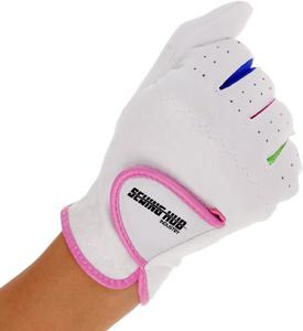 Guante de golf transpirable suave antideslizante de cuero Cabretta con logotipo personalizado, precio de venta al por mayor, guantes de golf de piel de oveja para hombre 2025 - Product Image 3