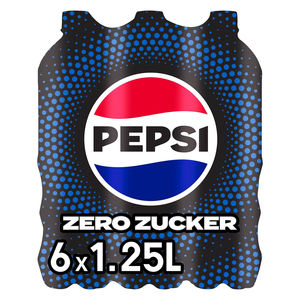 Oferta al por mayor de bebidas: Pepsi Zero Azúcar Cola 1.25L Botella Sin Azúcar Refrescante Bebida Carbonatada con el mejor sabor clásico de Pepsi - Product Image 6