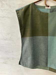 Chemise en tricot polaire à col rond bleu clair pour femmes, manches courtes, couleur unie, fermeture éclair sur le devant, coupe ample, décontractée, pour le printemps et l'été - Product Image 6
