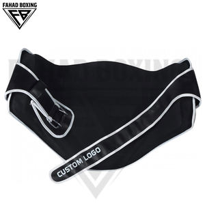 Protector de Vientre de Cuero para Boxeo, Hecho a Medida, de Alta Calidad, OEM, del Mejor Proveedor, con Soporte para la Cintura y Muñequeras - Product Image 4