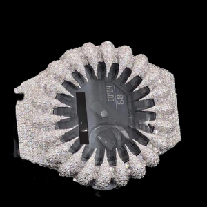 Premium Custom GA2100 Compatible <b>Watch</b> Full Metal <b>Case</b> Iced Finish Elegant Edition Iced Bezel Clean Luxury Mod Design - Product Image 3