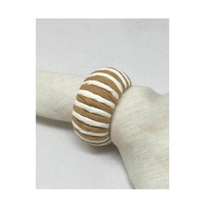 Anneaux de serviette en corde nautique modernes faits à la main, écologiques, avec nœuds décoratifs en cordon de coton pour mariage à la plage et table côtière - Vente en gros - Product Image 5