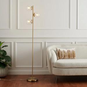 Lampe de sol LED intelligente WiFi avec télécommande et fonction minuterie pour l'éclairage moderne de la maison - Product Image 2