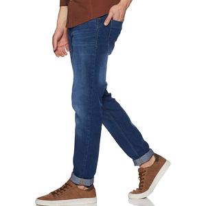 FAWKES Sports - Jeans de Mezclilla para Hombre, Corte Recto Ajustado, Poliéster/Algodón, Secado Rápido, Lavables, Transpirables, Tallas Grandes, Casuales - Product Image 1