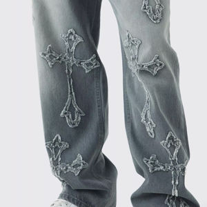 Nouveau jean slim pour homme, design personnalisé, jean pour homme, pantalon en denim, prix bas et haute qualité - Product Image 1