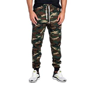 Pantalon cargo d'hiver écologique respirant léger avec cordon de serrage Pantalon de jogging décontracté pour l'extérieur - Product Image 1