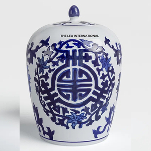 Exclusive Quality Metal <b>Ginger</b> <b>Jar</b> Most Fancy Unique Designer Enamel Finished Kitchenware Food Storage Organization Supply - Product Image 1