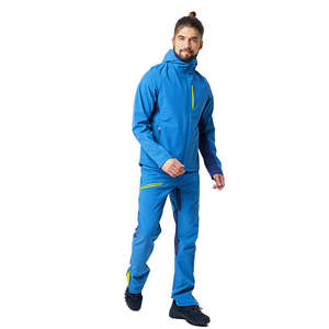 Ensemble de survêtement deux pièces pour homme, coupe-vent zippé personnalisé, motif uni, respirant, avec pantalon de jogging et veste coupe-vent 2026 - Product Image 6