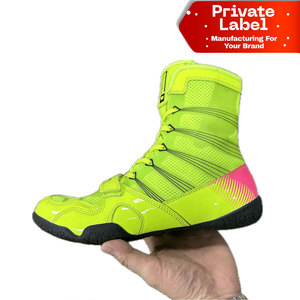 Calzado de Boxeo de Alta Demanda, Kit de Combate en Blanco, Botas de Lucha, Venta al por Mayor de Artículos Deportivos, Calzado de Boxeo con Diseño Personalizado para Equipos - Product Image 1