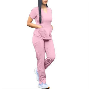 Leggings de Uniforme Médico de Cintura Alta, Uniformes Clínicos, Uniforme de Enfermera, Pantalones de Uniforme Personalizados con Logotipo - Product Image 5