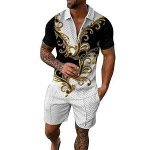 Ensemble polo et short pour homme de qualité supérieure, broderie personnalisée, vêtements décontractés pour le golf et le tennis, fabricant OEM ODM - Product Image 6
